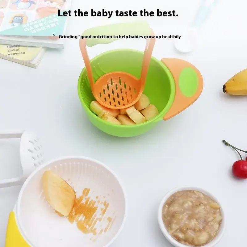 Baby Mash Bowl, Baby Food Grinding Mash Bowl for Homemade Baby Food