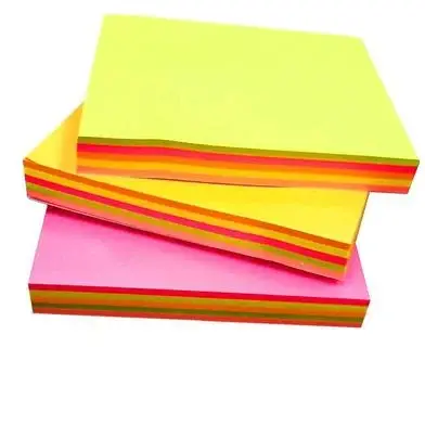 Multicolor sticky note 3x5 inch- 100 pcs