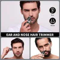 ২-ইন-১ নাক ও বডি হেয়ার ট্রিমার (রিচার্জেবল) 2-in-1 Waterproof Nose & Body Grooming Trimmer — 3
