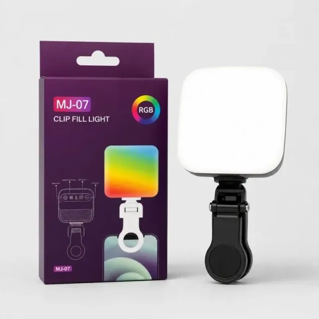 MJ88 RGB LED Video Light Rechargable